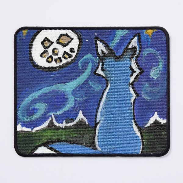 Item preview, Blue Fox Starry Night designed and sold by TeeJay's GingerMade Creations.