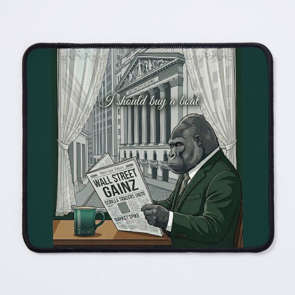 Item preview, Green Ape Should Buy Boat designed and sold by Great Apes Management.