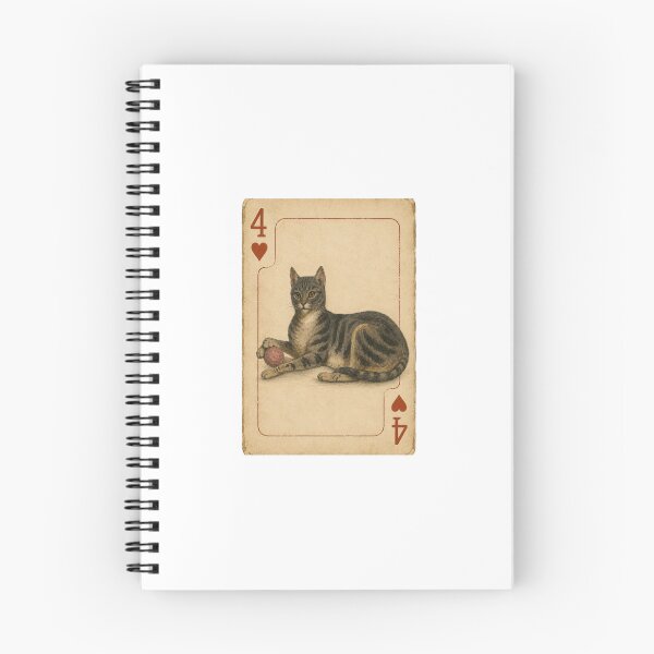 Item preview, Vintage Cat Themed Playing Card designed and sold by surfingplatypus.