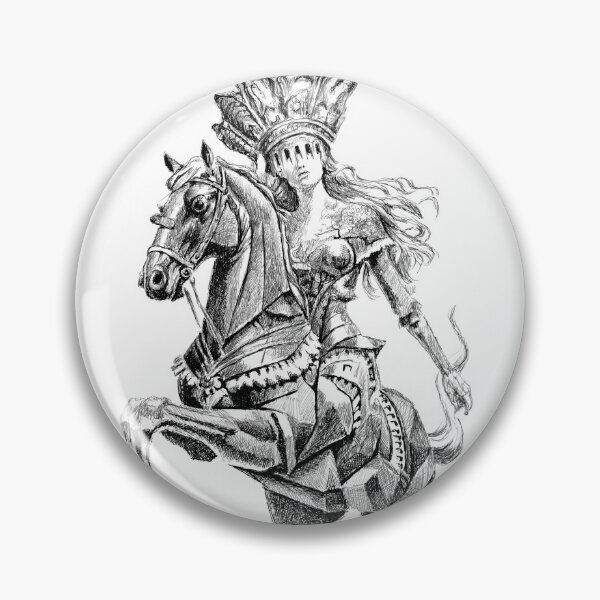 Item preview, Oyster Queen on horse | QbxQ designed and sold by QbxQ.