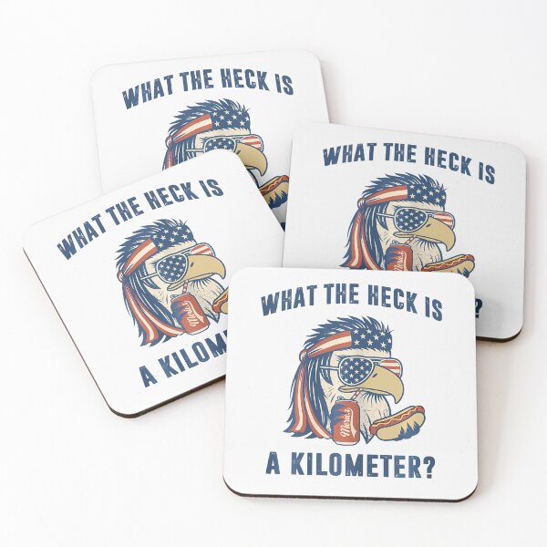 Item preview, Mullet Eagle What The Heck Is A Kilometer Funny 4Th Of July designed and sold by Fereskabilon.