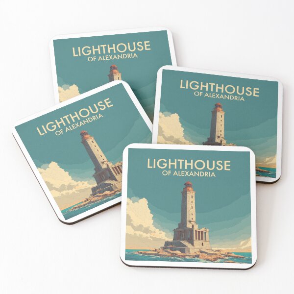 Item preview, LIGHTHOUSE OF ALEXANDRIA ART designed and sold by MarkedArtPrints.