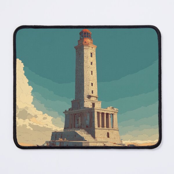 Item preview, LIGHTHOUSE OF ALEXANDRIA ART designed and sold by MarkedArtPrints.