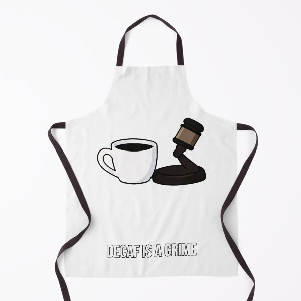 Item preview, DECAF IS A CRIME Shirt – Coffee Lovers Humor designed and sold by OdinLabs.
