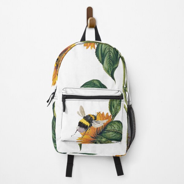 Item preview, Vintage Botanical Sunflower and Honey Bee Dark Cottagecore Aesthetic designed and sold by vibecraft_studio2.