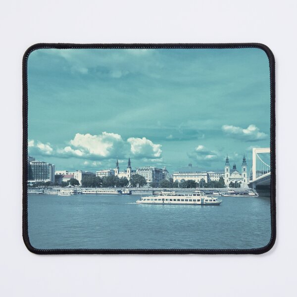 Item preview, Cinematic Budapest Skyline - Turquoise Danube View designed and sold by LacArtPhoto.