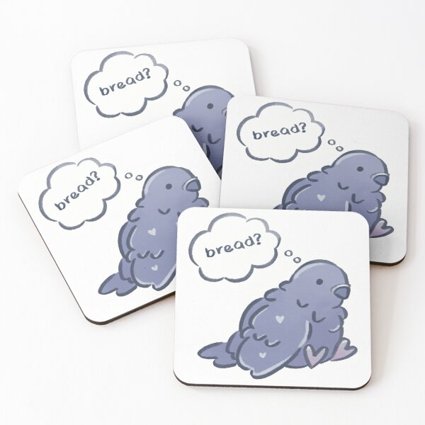 Item preview, Bread? Hungry Pigeon designed and sold by Navi Paints.