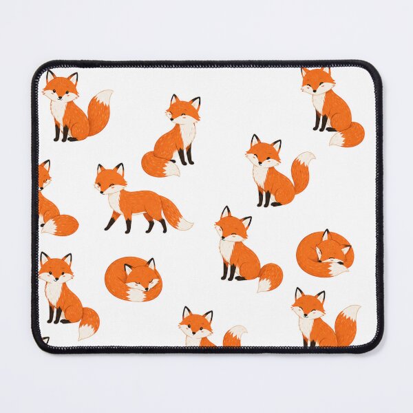 Item preview, Cute Little Foxes Seamless Watercolor Pattern designed and sold by Seculinator.