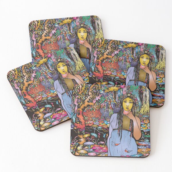 Item preview, Girl Jungle Retro Art designed and sold by Lovemountain.