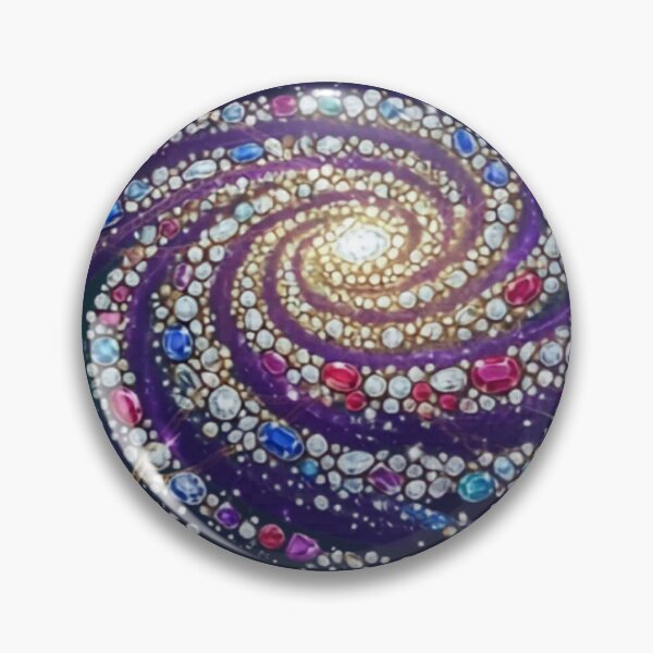 Item preview, Cosmic Resonance - Infinite Galaxy & Crystal Shards All-Over Print designed and sold by dragon580.