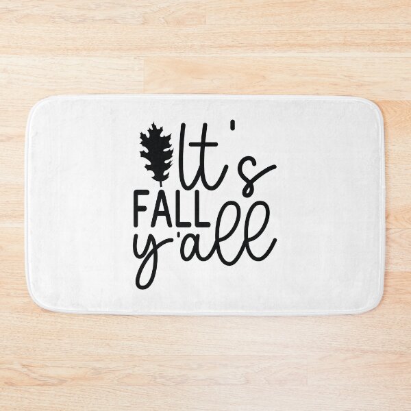 Item preview, It's Fall Y'all - Cute Autumn Season Leaves Orange Pumpkin Festive Country Southern Gift designed and sold by FuzionRaptor.