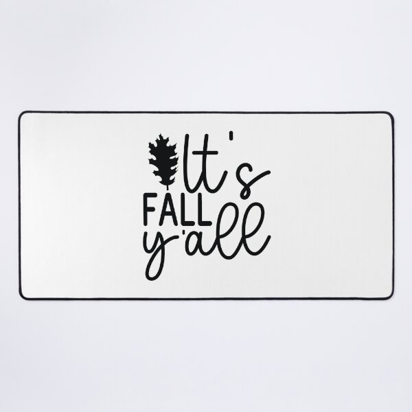 Item preview, It's Fall Y'all - Cute Autumn Season Leaves Orange Pumpkin Festive Country Southern Gift designed and sold by FuzionRaptor.
