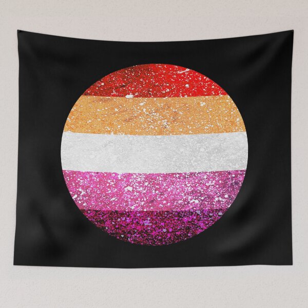 Item preview, Cosmic Lesbian Pride Flag designed and sold by SilverFantasy.
