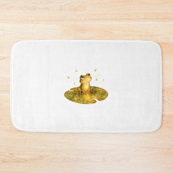 Item preview, Frog On Lily Pad Sunset Sunflower Golden Hour designed and sold by AQUILAKREO.