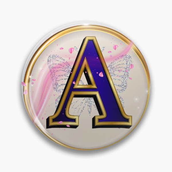 Item preview, Luxury Letter  A  Monogram  -Elegant Golden Initial Alphabet Design designed and sold by Palette-Vibes.