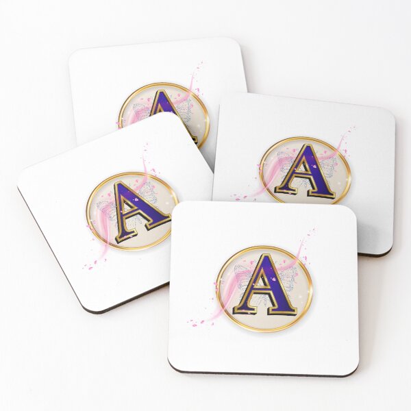 Item preview, Luxury Letter  A  Monogram  -Elegant Golden Initial Alphabet Design designed and sold by Palette _Vibes.
