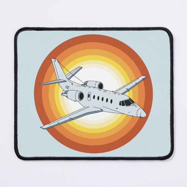 Item preview, Cessna Citation Jet Flying at Sunset Aviation Design designed and sold by skye-studio.