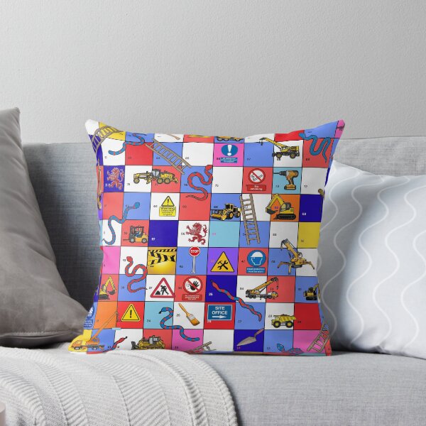 Item preview, Snakes and Ladders Construction theme designed and sold by Mandii Pope.