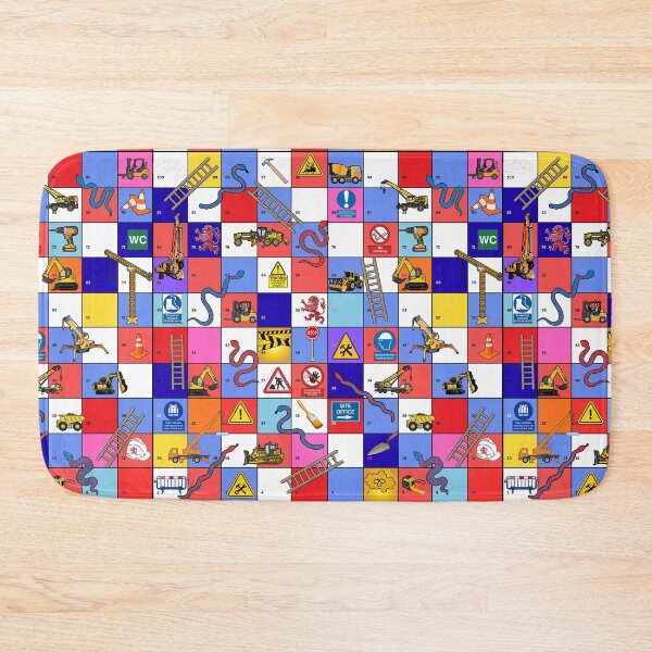 Item preview, Snakes and Ladders Construction theme designed and sold by Mandii Pope.