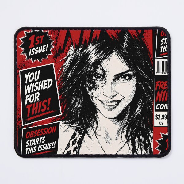 Item preview, OBSESSION FREAKY NIKKI inspired comic cover print designed and sold by Campbell0395.
