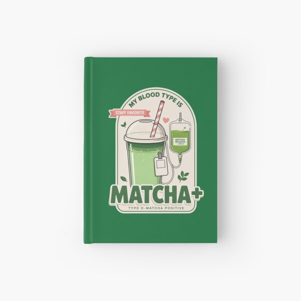 Item preview, Matcha Positive Blood Type – Funny Matcha Lover Iced Matcha Latte Design designed and sold by ArcticFoxStudio.