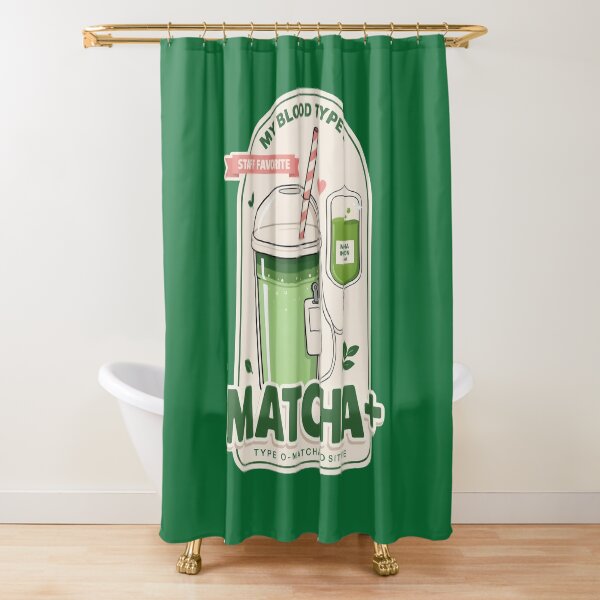 Item preview, Matcha Positive Blood Type – Funny Matcha Lover Iced Matcha Latte Design designed and sold by ArcticFoxStudio.