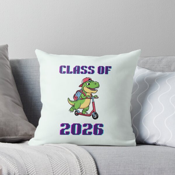 Item preview, Class of 2026 Retro Dinosaur on Scooter designed and sold by creativerooney.