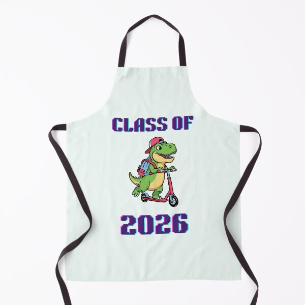 Item preview, Class of 2026 Retro Dinosaur on Scooter designed and sold by creativerooney.