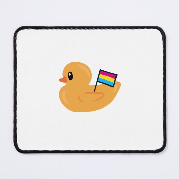 Item preview, Pansexual Pride Yellow Rubber Ducky designed and sold by TimTimByChloe.