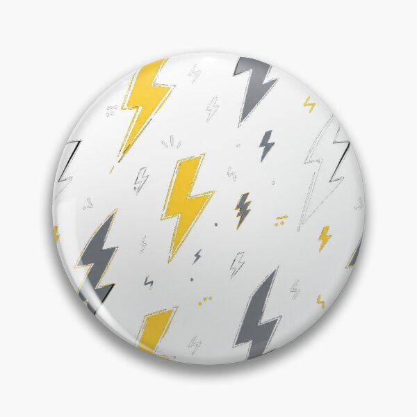 Item preview, Yellow and Grey Lightning Bolt Doodle Seamless Pattern designed and sold by Seculinator.