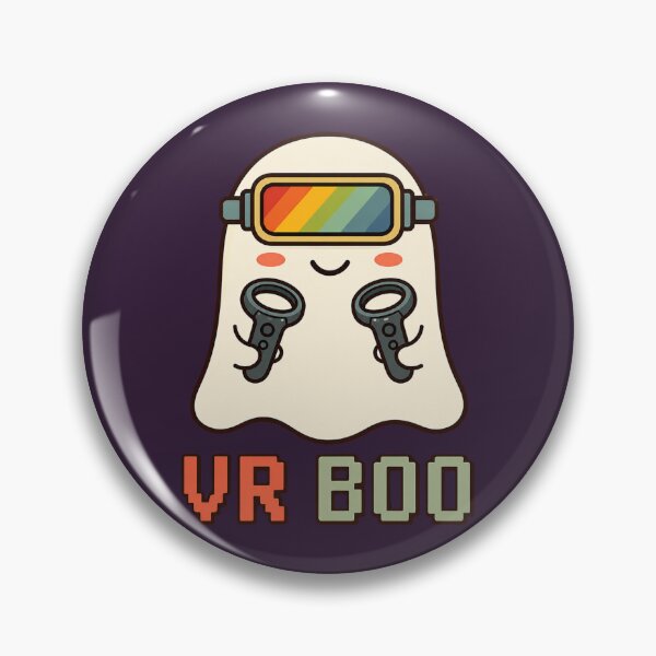 Item preview, VR BOO Ghost – Spooky Halloween Meets Virtual Reality Gaming Fun designed and sold by Fangtasia77.