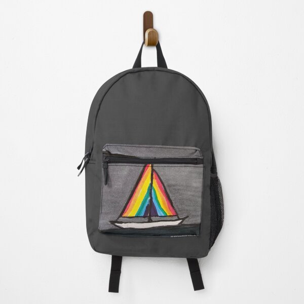 Item preview, Rainbow Sail Away white hull designed and sold by DancingCreek.