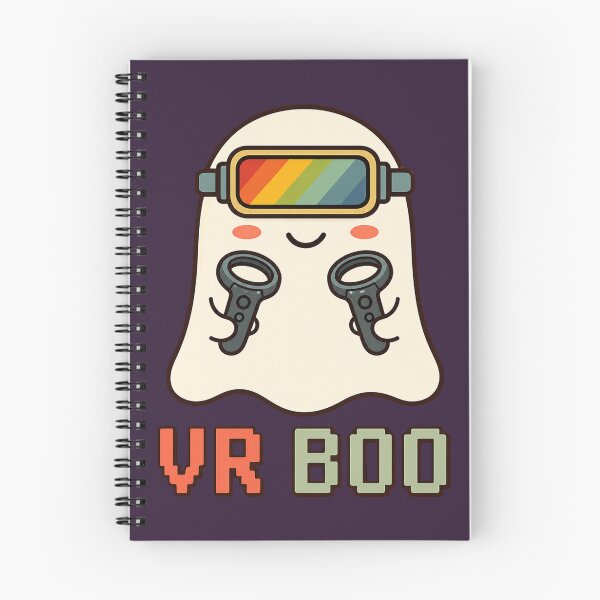 Item preview, VR BOO Ghost – Spooky Halloween Meets Virtual Reality Gaming Fun designed and sold by Fangtasia77.