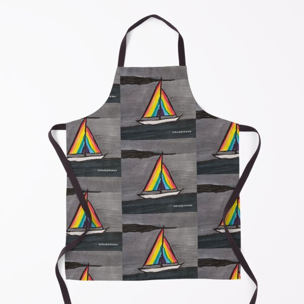 Item preview, Rainbow Sail Away white hull designed and sold by DancingCreek.