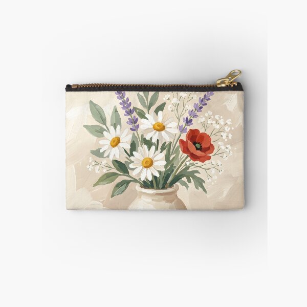 Item preview, Wildflower Bouquet Gouache Painting Botanical Floral Artwildflower art designed and sold by how-is-design.