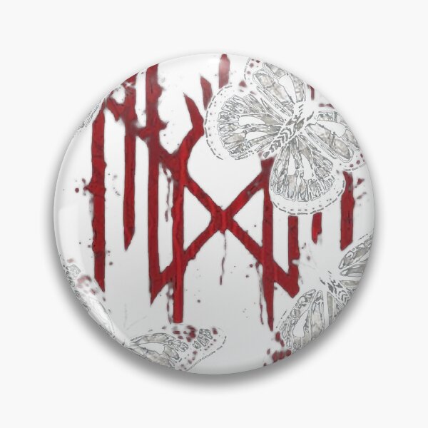 Item preview, Dark Metal Butterfly Skull Jaw Runes Aesthetic designed and sold by chrkdhy.
