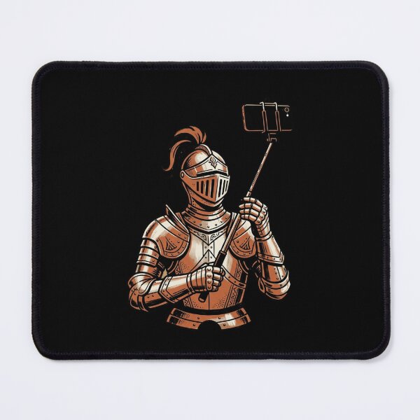 Item preview, Satirical Armored King Selfie Stick Modern Royalty designed and sold by DuckOddity.