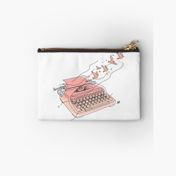 Item preview, Typewriter Writer Vintage Line Art Print designed and sold by Evil B Creative.