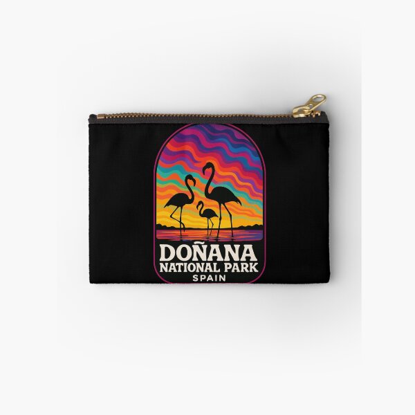 Item preview, Donana National Park Flamingos Trippy Travel designed and sold by TomFrontierArt.