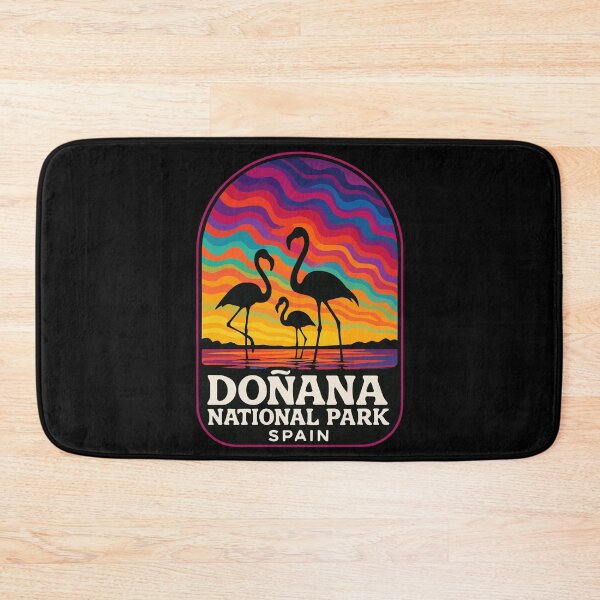 Item preview, Donana National Park Flamingos Trippy Travel designed and sold by TomFrontierArt.