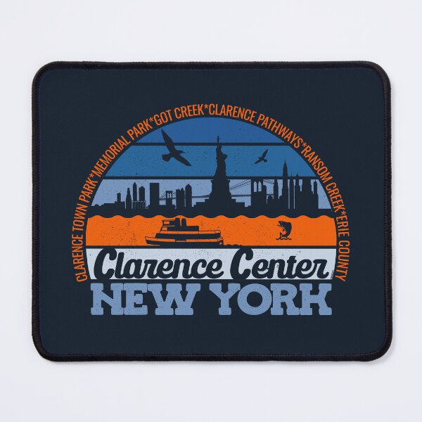 Item preview, Clarence Center New York Sunset Retro Vintage Local Pride Logo designed and sold by CRHPOD20.