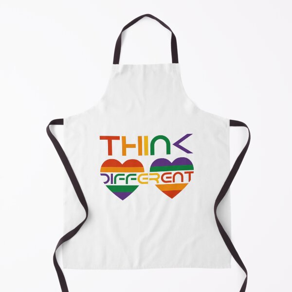 Item preview, Think Different Rainbow Hearts Pride designed and sold by Ram94.