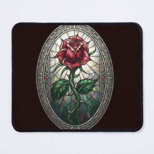 Item preview, Stained Glass Rose designed and sold by RedemptionTees.