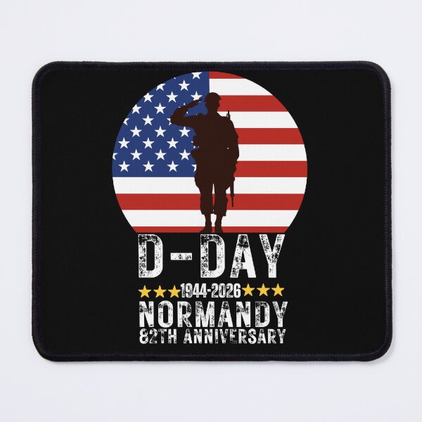 Item preview, D-Day 82nd Anniversary Operation Overlord Normandy 1944 Historical Tribute designed and sold by BOUCHERIT amine.