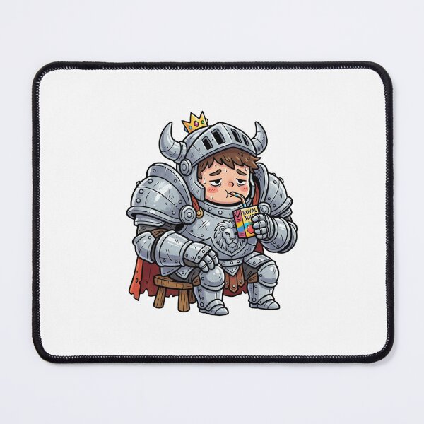 Item preview, Funny Chibi Armored King Juice Box Cartoon designed and sold by DuckOddity.