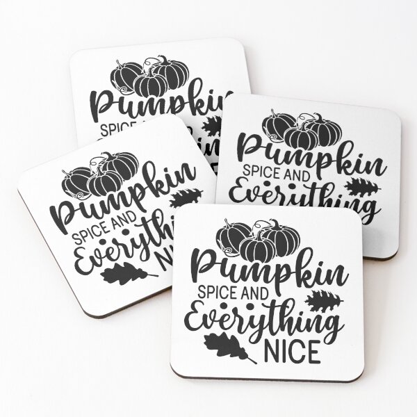 Item preview, Pumpkin Spice And Everything Nice - Cute Autumn Season Leaves Orange Cozy Coffee Gift designed and sold by FuzionRaptor.