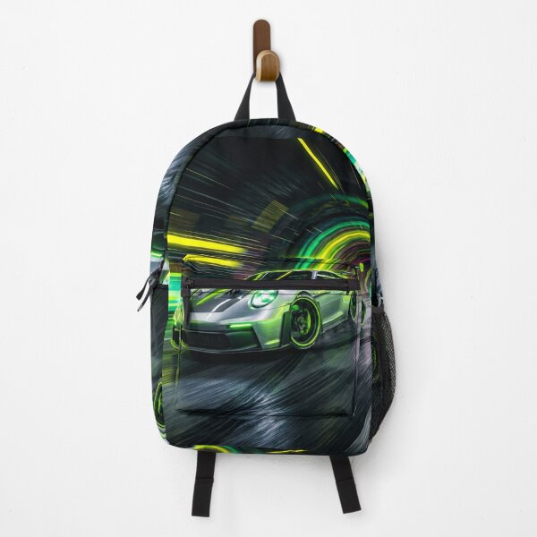 Item preview, Vibrant Neon Night Drive Sports Car Art For Enthusiasts designed and sold by RevUpDesign.