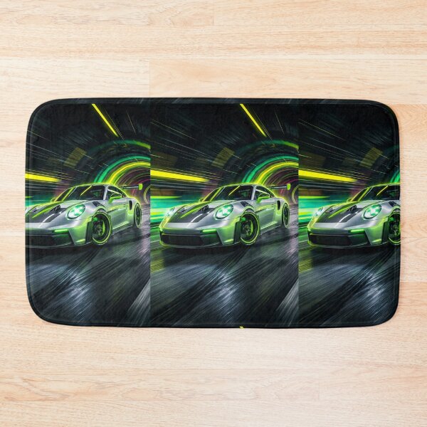 Item preview, Vibrant Neon Night Drive Sports Car Art For Enthusiasts designed and sold by RevUpDesign.