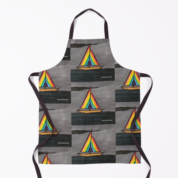 Item preview, Rainbow Sail Away brown hull designed and sold by DancingCreek.