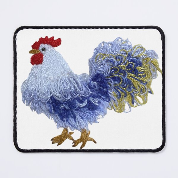 Item preview, A hand embroidered rooster designed and sold by Alsa-Hand Embroidery.